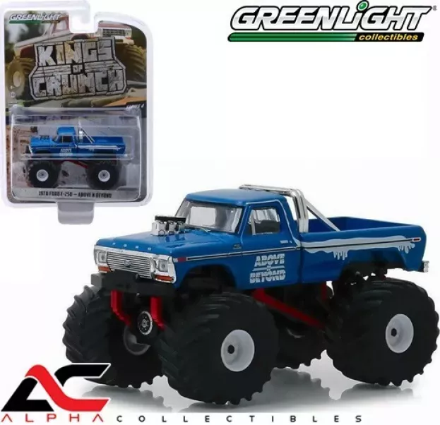 Greenlight Ford F-250 Bigfoot Monster Truck Above N Beyond 1978 1:64 49040C
