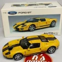 AUTOart 1/18 FORD GT 2004 yellow with black stripe Diecast 73022