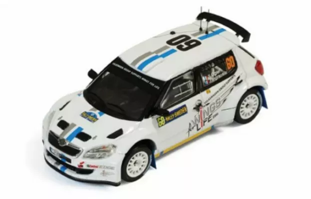 IXO Models Skoda Fabia S2000 N 60 11th Rally Sweden 2012 S.ogier I.ingrassia 1:43 RAM486