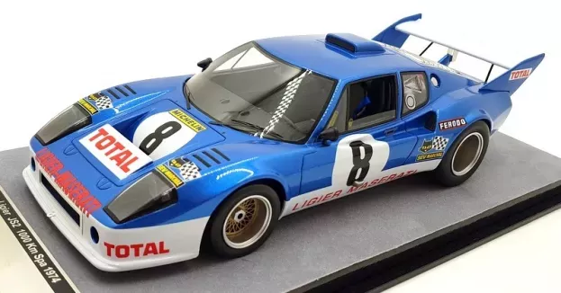Tecnomodel Ligier Js2 N 8 1000km Spa 1974 G.chasseuil F.migault 1:18 TM18-99C
