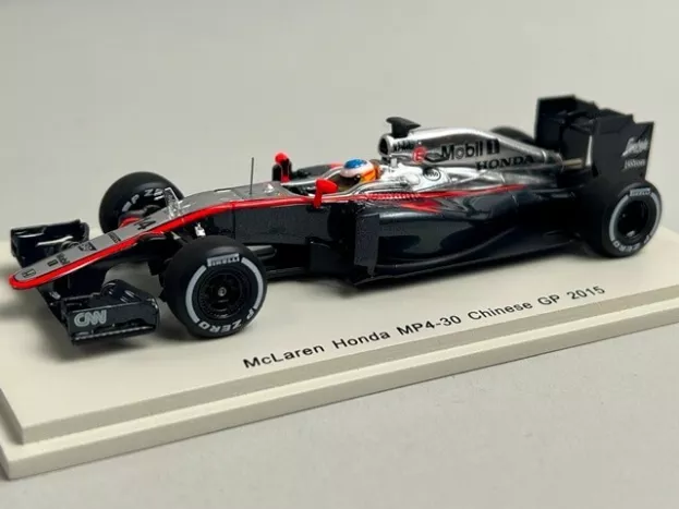 Spark Mclaren F1 Mp4 30 Hybrid Honda N 14 Chinese Gp 2015 F.alonso 1:43 S4615