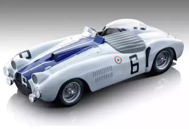 Tecnomodel Ferrari 375 Plus 4.5l V12 Team Briggs Cunningham N 6 24h Le Mans 1954 Phil Walters John Fitch 1:18 TM18-279B
