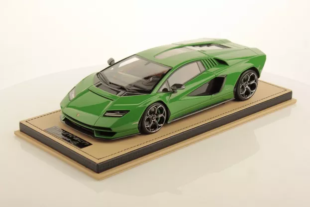MR Models Lamborghini Countach Lpi 800-4 2021 Con Vetrina With Showcase 1:18 LAMBO052D