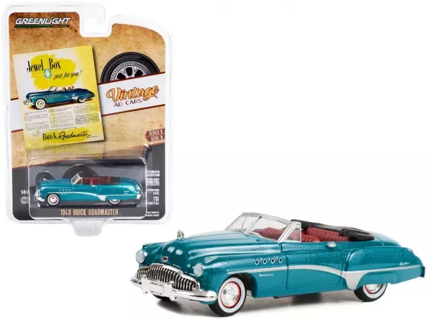 Greenlight Buick Roadmaster Cabriolet 1949 1:64 39110A
