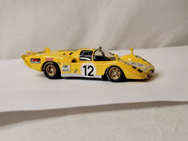 TECNOMODEL Ferrari 512s 5.0l V12 Team Ecurie Francorchamps N 12 24h Le Mans 1970 Hughes De Fierland Alistair Walker 1:43 TM43-01F