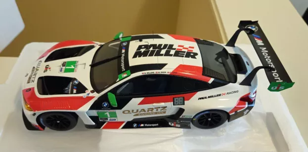Truescale Bmw 4-series M4 Gt3 Team Paul Miller Racing N 1 Winner Gtd Class 12h Sebring 2023 B.sellers M.snow C.lewis 1:18 TS0508