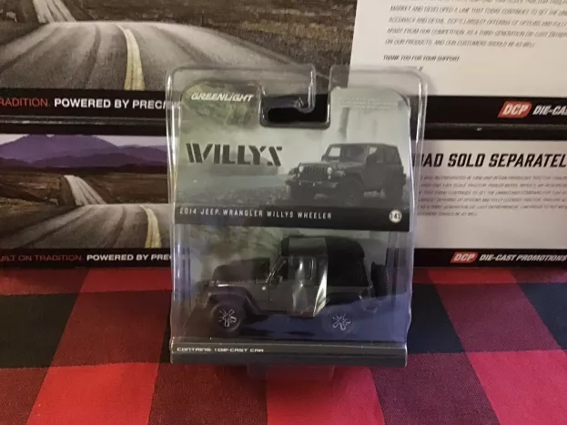 Greenlight Jeep Wrangler Willys Soft-top 2014 1:43 86055