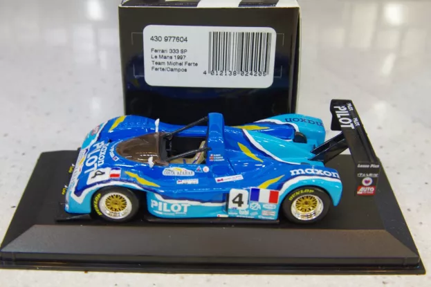 Minichamps Ferrari 333sp 4.0l V12 Team Pilot Racing N 4 24h Le Mans 1997 M.ferte A.campos C.nearburg 1:43 430977604