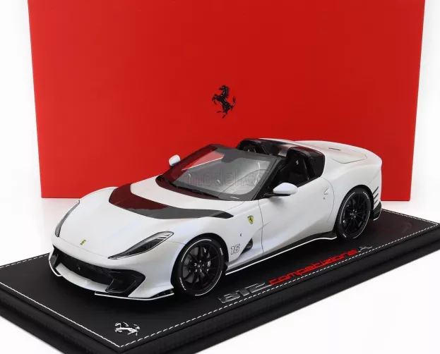 BBR Ferrari 812 Competizione A Spider 2022 Con Vetrina With Showcase 1:18 P18209CL-VET