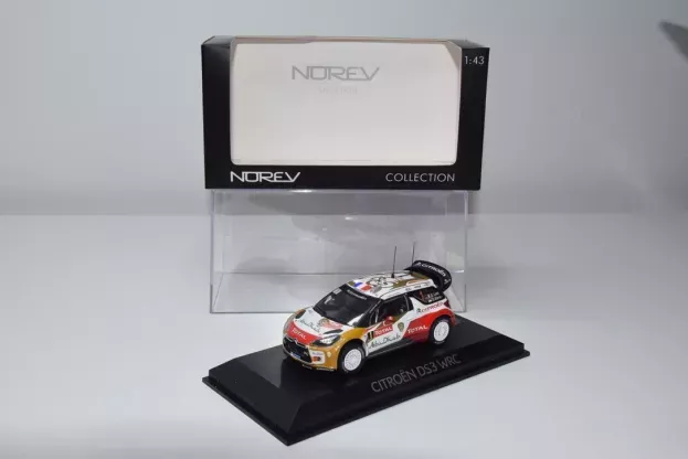 Norev Citroen Ds3 Wrc Total Abu Dhabi N 1 Winner Rally Montecarlo 2013 S.loeb D.elena 1:43 155359