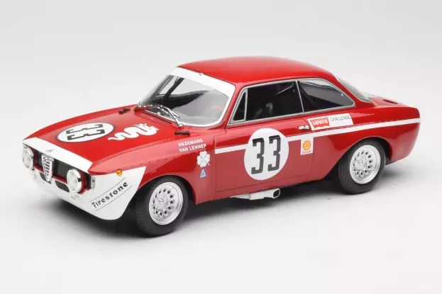 Minichamps Alfa Romeo Gta 1300 Junior N 33 Winner 4h Jarama 1972 Hezemans Van Lennep 1:18 155721233