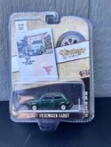 VW Volkswagen Rabbit Vintage 1977 Ad Cars 1:64 Scale Greenlight 39090E
