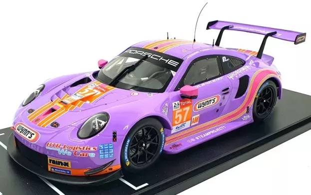 IXO Models Porsche 911 991 Rsr 4.0l Team Project-1 N 57 24h Le Mans 2020 J.bleekemolen F.fraga B.keating 1:18 LEGT18060