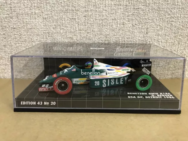 Minichamps Benetton F1 Bmw B186 Benetton N 20 Detroit Gp 1986 G.berger 1:43 400860020