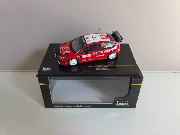 IXO Models Citroen C4 Wrc N 1 Winner Rally Montecarlo 2008 S.loeb D.elena 1:43 RAM286