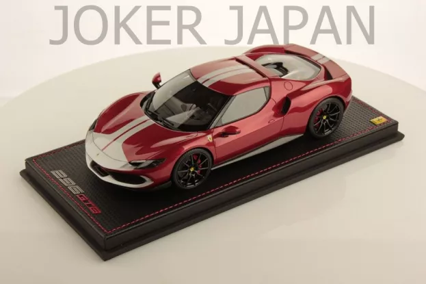 MR Models Ferrari 296 Gtb Hybrid 830hp V6 Assetto Fiorano 2021 Con Vetrina With Showcase 1:18 FE035F