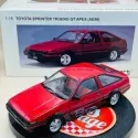 AUTOart 1/18 Toyota Sprinter Trueno GT APEX AE86 Red Millennium 78792 Initial D
