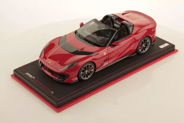 MR Models Ferrari 812 Competizione A Spider 2022 Con Vetrina With Showcase 1:18 FE034B