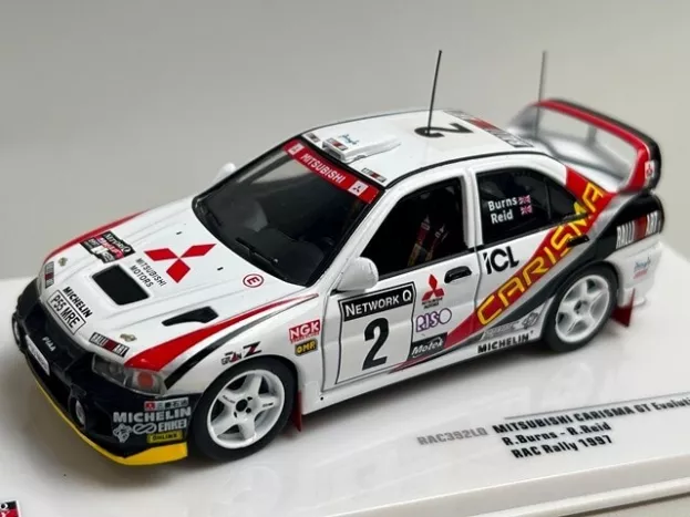 IXO Models Mitsubishi Carisma Gt Evo Vi N 2 Rally Rac Lombard 1997 R.burns R.reid 1:43 RAC392LQ