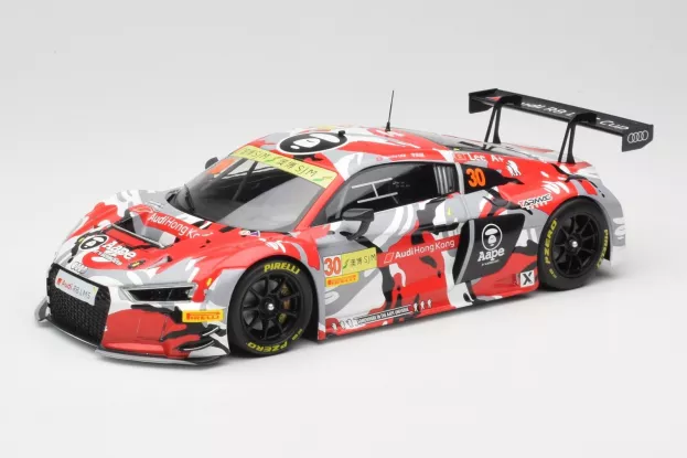 Minichamps Audi R8 Lms Team Audi Hong Kong N 30 Fia Gt World Cup Macau 2015 M.lee 1:18 155151130