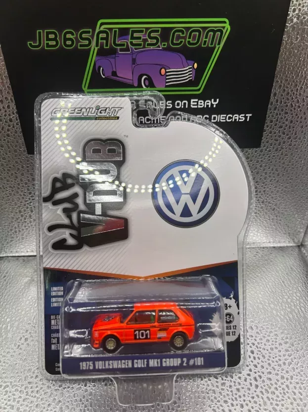 Greenlight Volkswagen Golf Mki Gr.2 Rally N 101 1975 1:64 36020C
