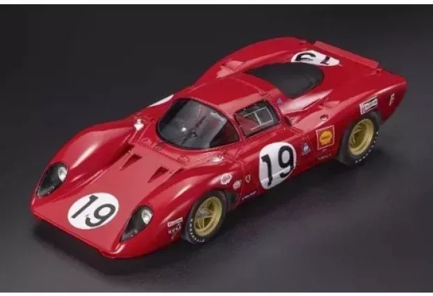 Top Marques Ferrari 312p 3.0l V12 Coupe Team Sefac N 19 24h Le Mans 1969 Chris Amon – Peter Schetty 1:18 TOP130B