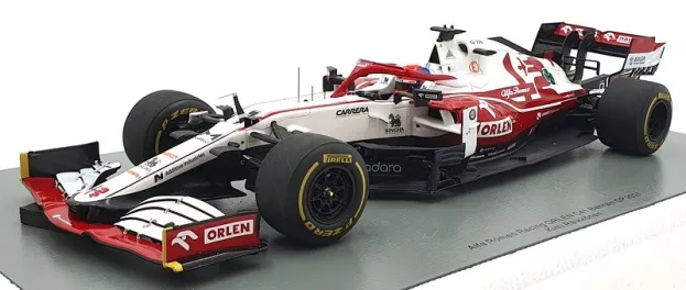 Spark Alfa Romeo F1 C41 Team Orlen Racing N 7 Bahrain Gp 2021 Kimi Raikkonen 1:18 18S578