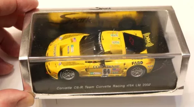 Spark Chevrolet Corvette C6r N 64 24h Le Mans 2007 O.beretta O.gavin M.papis 1:43 S0179