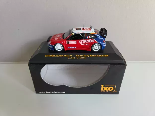 IXO Models Citroen Xsara Wrc N 1 Winner Rally Montecarlo World Champion 2005 S.loeb D.elena 1:43 RAM167