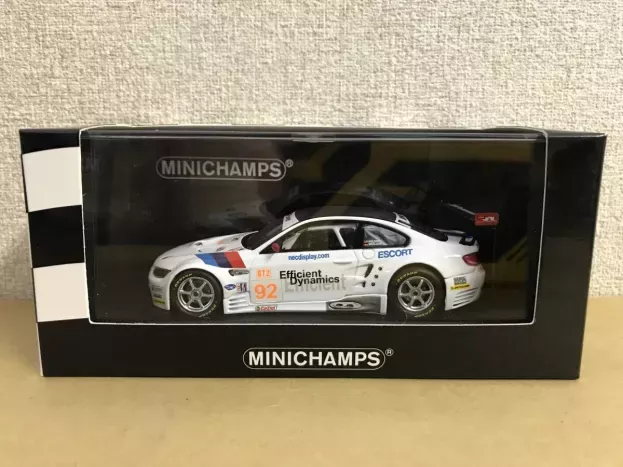 Minichamps Bmw 3-series M3 Gt2 e92 Team Bmw Rahal Letterman N 92 Alms 2009 Mueller Milner 1:43 400092992