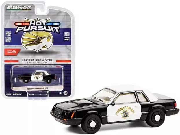 Greenlight Ford Mustang Ssp California Highway Patrol 1982 1:64 42930C