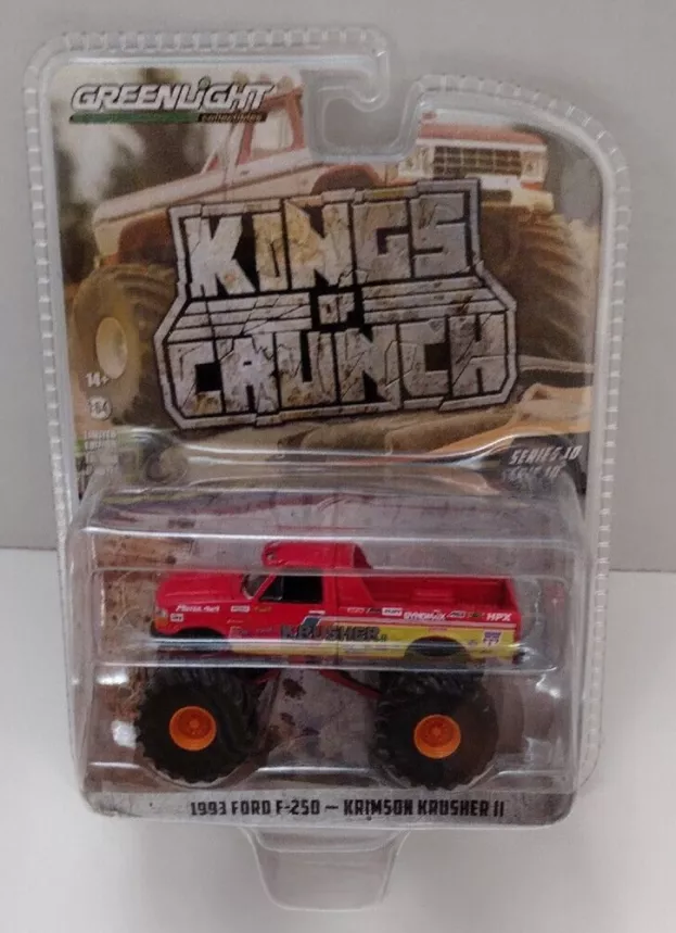 Greenlight Ford F-250 Krimson Krusher Ii Monster Bigfoot 1993 1:64 49100F