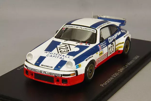 Spark Porsche 911 930 3.3l Turbo Team Equipe Almeras Freres N 123 24h Le Mans 1984 J.m.almeras J.almeras T.winters 1:43 S4416