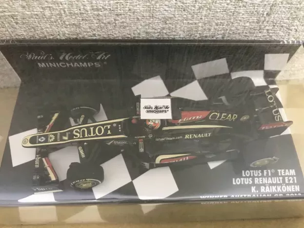 Minichamps Lotus F1 E21 Team Renault N 7 Winner Gp Australian 2013 Kimi Raikkonen 1:43 410130107