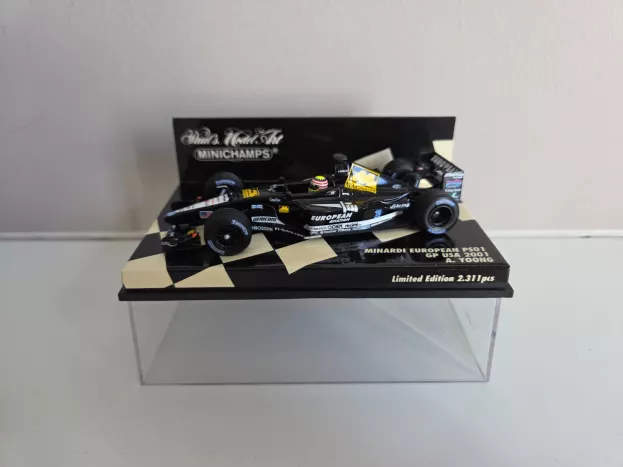 Minichamps Minardi F1 Ps01 European Gp Indianapolis 2001 A.yoong 1:43 400010220