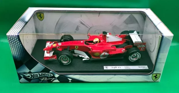 Hot Wheels Ferrari F1 F248 N 6 2006 Felipe Massa 1:18 J2981