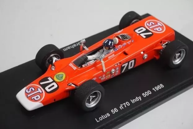 Spark Lotus Type 56 Team Lotus Stp N 70 Indianapolis 500 1968 G.hill 1:43 S1761