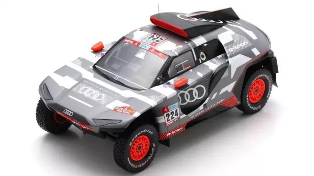 Spark Audi Q E-tron Rs Team Audi Sport N 224 Rally Dakar 2022 M.ekstrom E.bergkvist 1:18 18S828