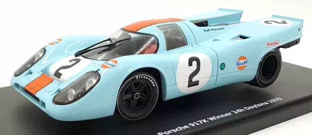 CMR Porsche 917k 4.5l Gulf Team John Wyer Automotive Engineering N 2 Winner 24h Daytona 1970 P.rodriguez L.kinnunen B.redman 1:18 CMR130