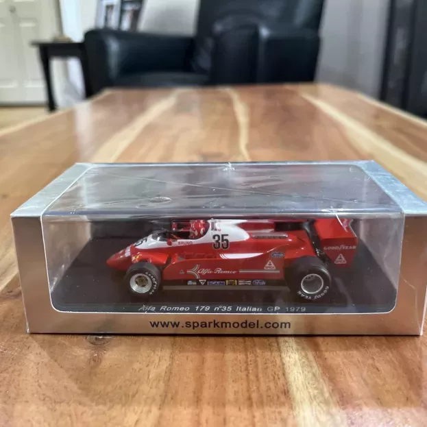 Spark Alfa Romeo F1 179 N 35 Gp Italy 1979 Bruno Giacomelli 1:43 S3872