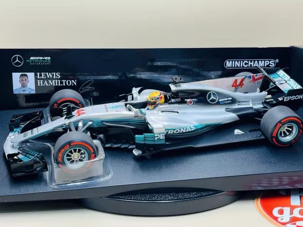Minichamps Mercedes F1 W08 Eq Power+ Team Mercedes Amg N 44 Mexico Gp Lewis Hamilton 2017 World Champion 1:18 110171844