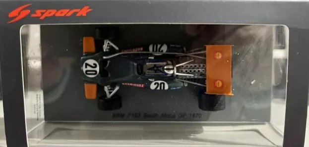 Spark Brm F1 P153 N 20 South African Gp 1970 Pedro Rodriguez 1:43 S5276