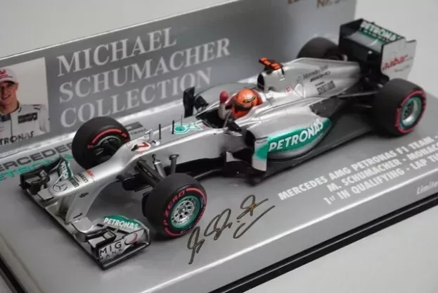 Minichamps Mercedes F1 Mgpw03 Petronas N 7 Pole Position Monaco Gp 2012 Michael Schumacher 1:43 410120107
