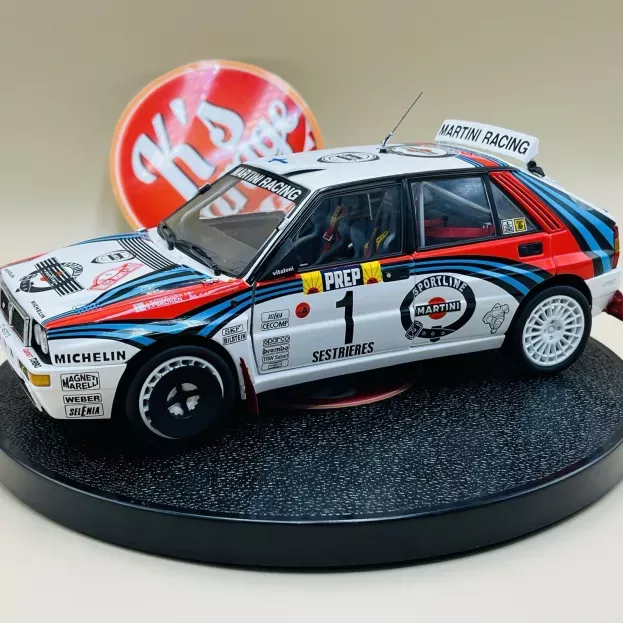 Kyosho Lancia Delta Hf Integrale Evoluzione Ii Martini N 1 3rd Rally Montecarlo 1992 Kankkunen Piironen 1:18 08342C