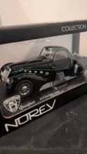 Norev 1/18 Scale Diecast 184703 - Peugeot 302 Darl'Mat Coupe - Black Sealed Box