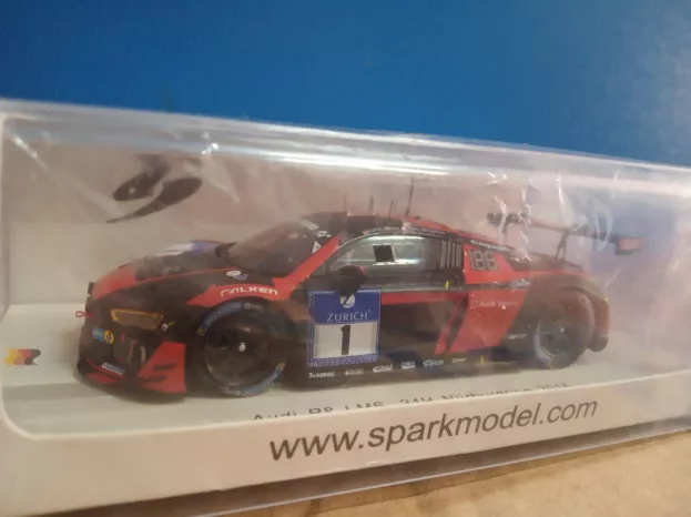 Spark Audi R8 Lms N 1 24h Nurburgring 2016 L.vanthoor C.mies N.muller P.kaffer 1:43 SG243