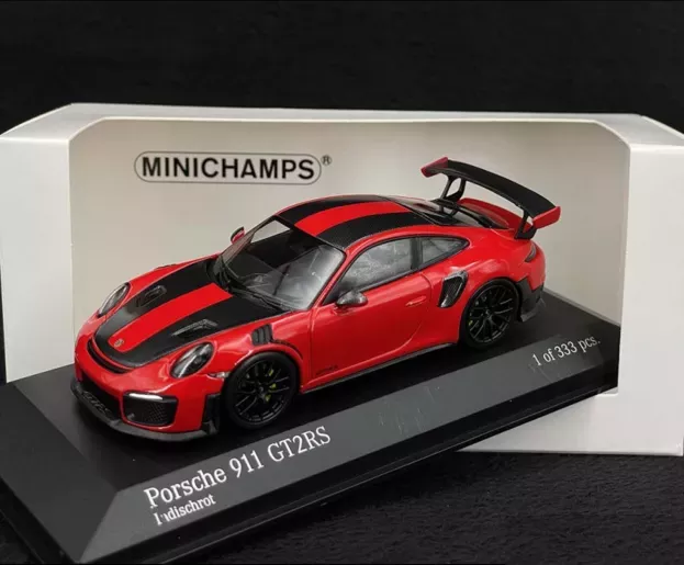 Minichamps Porsche 911 991-2 Gt2 Rs Weissach Package 2018 Black Rims 1:43 413067292