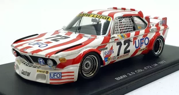 Spark Bmw 3.0 Csl N 72 24h Le Mans 1977 Walkinshaw Joosen Dewael 1:43 S1574