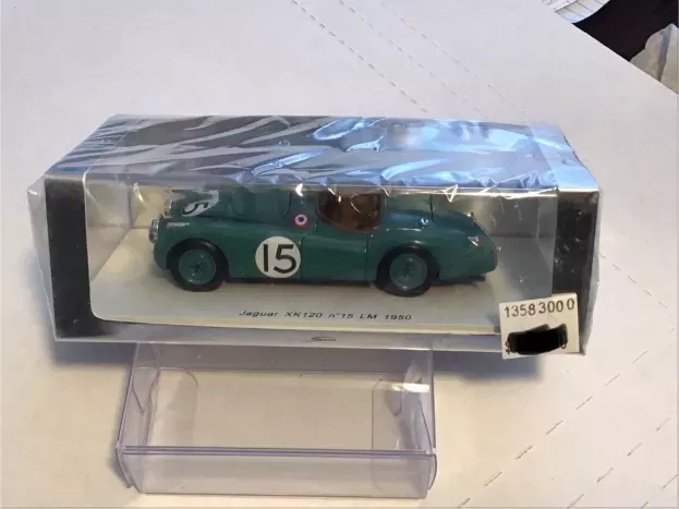 Spark Jaguar Xk120 Spider N 15 24h Le Mans 1950 Clark Haines 1:43 S2115