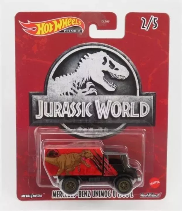 Hot Wheels Mercedes Unimog U1300l Truck Jurassic World 1:64 DLB45-979Q-HCN97